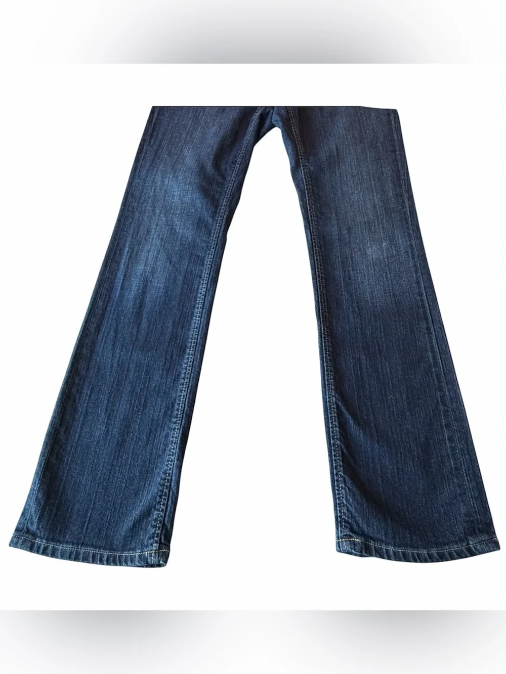 GAP Womens Jeans Y2K Original Bootcut Dark Wash Stretch Denim 32” Inseam 8 LONG